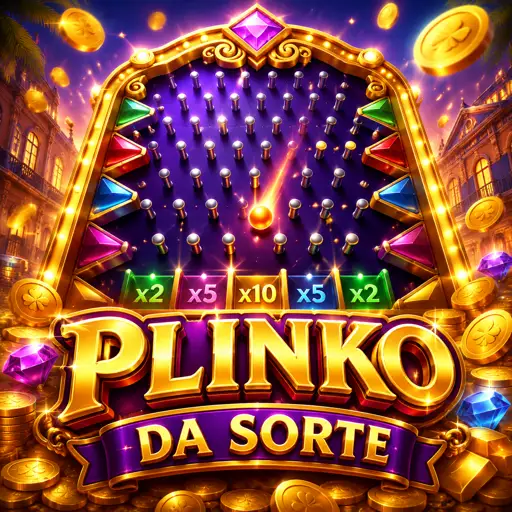 Plinko, jogo de bolinhas que caem em casas com multiplicadores